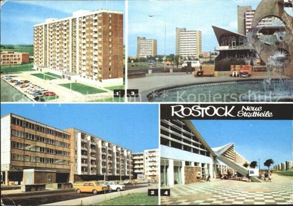 Rostock Lütten Klein Evershagen Südstadt