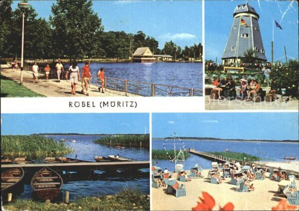 Roebel Mueritz Mühle Strand Müritz