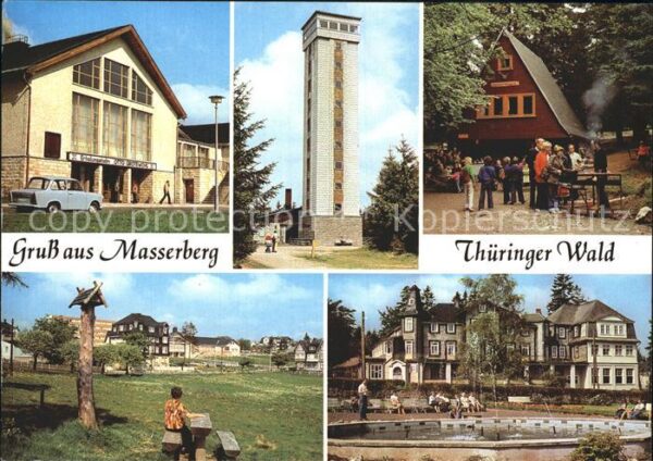 Masserberg Erholungsheim Otto Grotewohl Rennsteigw