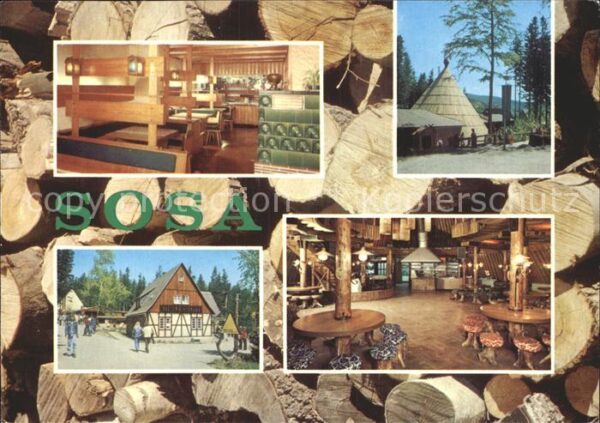 Sosa Erzgebirge Rathaus Köhlerhütte und Meiler Talsperr