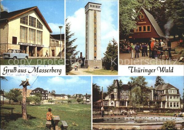 Masserberg Erholungsheim Otto Grothewohl Rennsteig