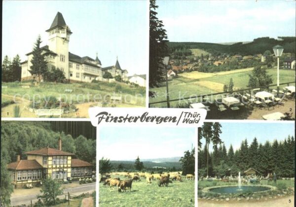 Finsterbergen Kurhaus Steigermühle Rennsteig Konzertp