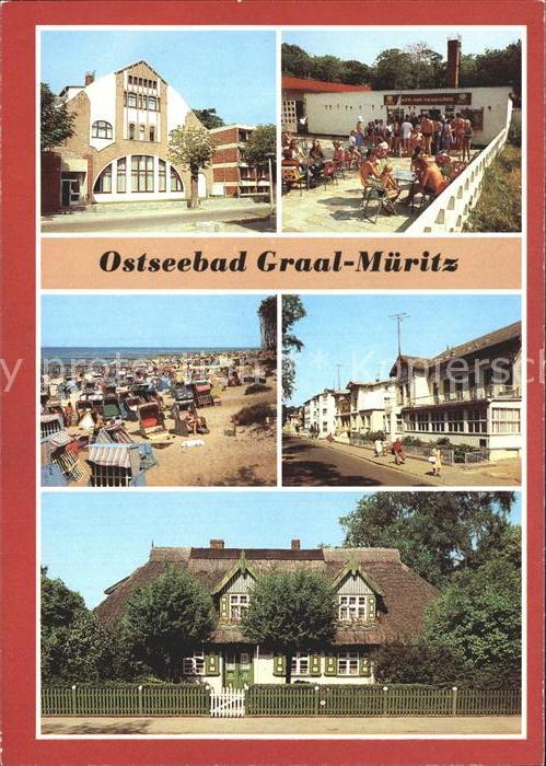 Graal-Mueritz Ostseebad Strandperle Cafe Rosa Luxemburg Strasse