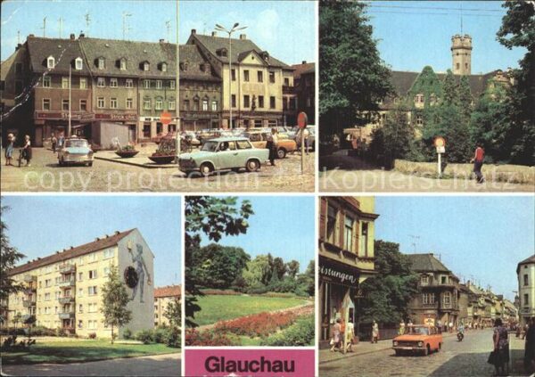 Glauchau Markt Schloß Forderglauchau Rosarium