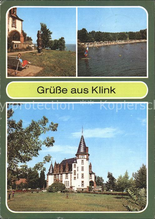 Klink Waren Erholungsheim Schloß Klink Strand