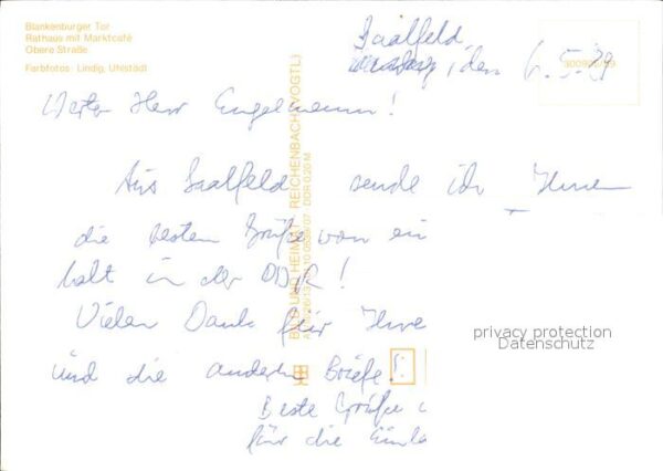 Saalfeld Saale Blankenburger Tor Rathaus mit MarktCafe – Bild 2