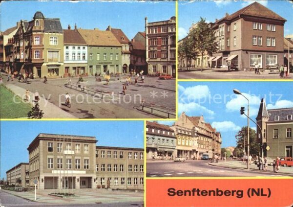Senftenberg Niederlausitz Bahnhofstrasse Ingenieurschule