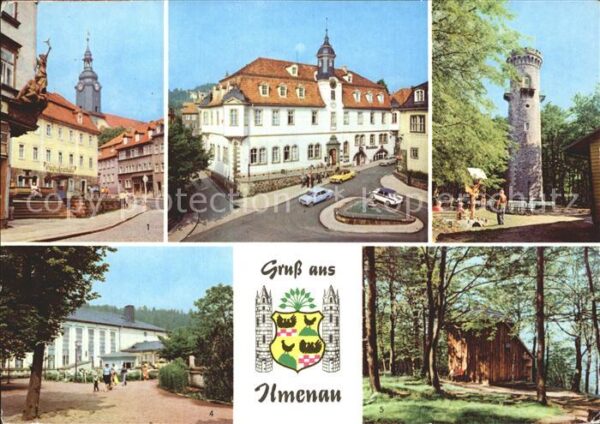 Ilmenau Thueringen Kickelhahnturm Goetheäuschen