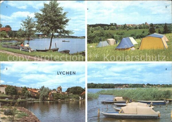 Lychen Camping Oberpfuhlsee Malerwinkel Lychen