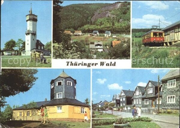 Oberweissbach Unterweissbach Cursdorf Bergbahn Meusel