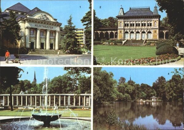 Bad Elster Kurtheater Kurhaus Wandelhalle