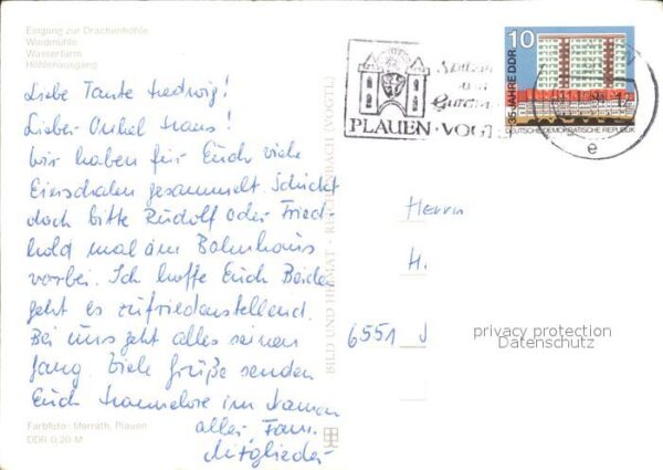 Syrau Vogtland Mühle Wasserturm Höhlenausgang – Bild 2