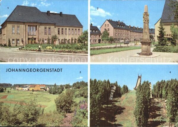 Johanngeorgenstadt Kulturhaus Postsäule