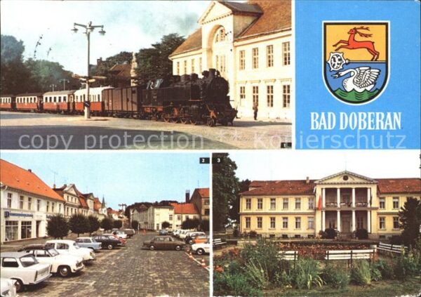 Bad Doberan Bäderbahn Markt Moorbad