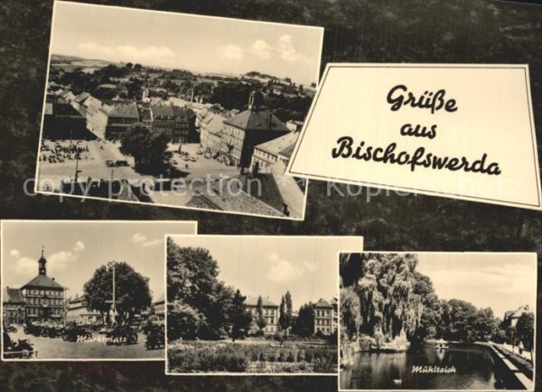 Bischofswerda Marktplatz Mühlteich