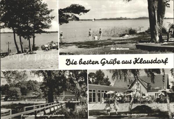 Klausdorf Mellensee Strandgaststätte Badestelle