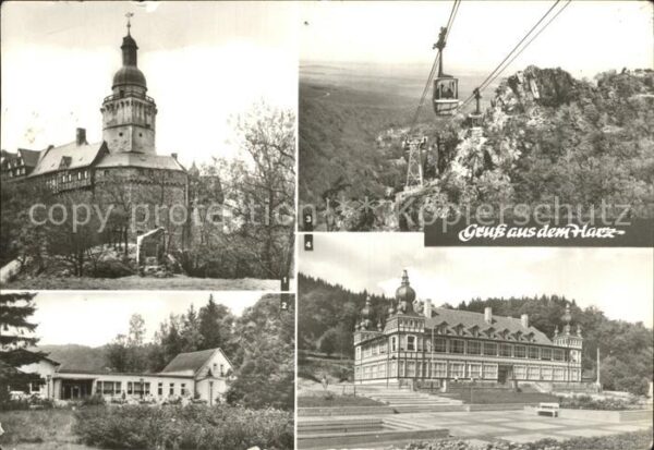 Harz Burg Falkenstein Schwebebahn-Thale Alex