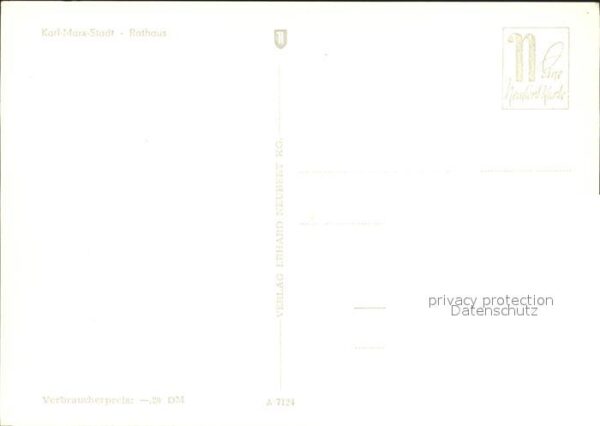 Karl-Marx-Stadt Rathaus – Bild 2