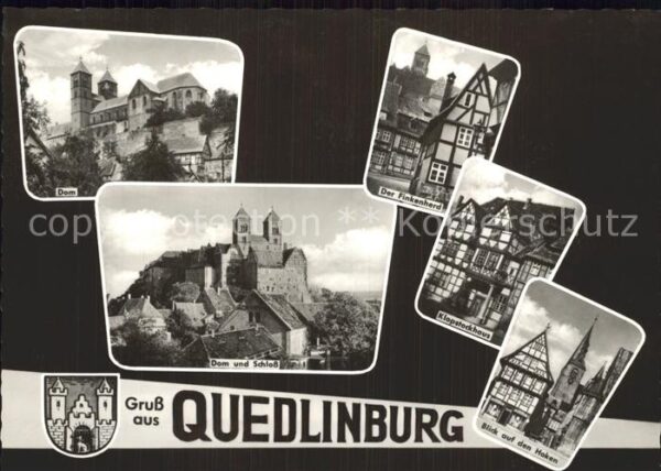 Quedlinburg Dom Schloß Klopstockhaus Haken Finkenhe