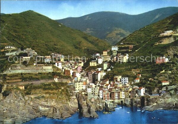 Riomaggiore Flugansicht