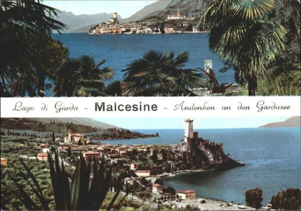 Malcesine Lago di Garda Teilansichten