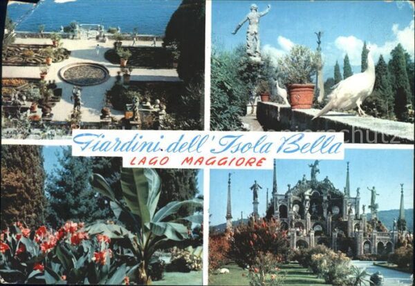 Lago Maggiore Giardini dell Isola Bella Gärten von de