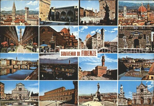 Firenze Florenz Teilansichten