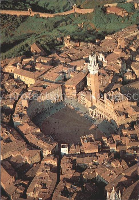 Siena Piazza del Campo e Palazzo Comunale Fel
