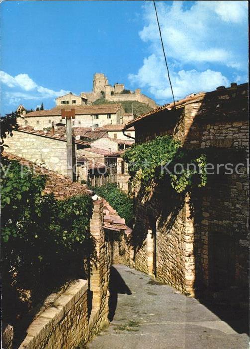 Assisi Umbria Via dell acquario Aquariumstrasse