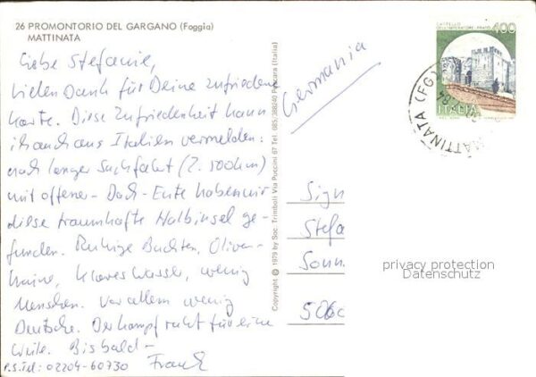 Foggia Promontorio del Gargano mattinata – Bild 2