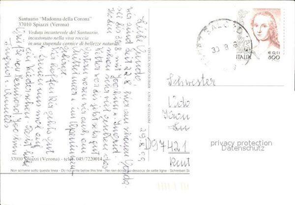Spiazzi Verona Madonna della Corona Santuario – Bild 2