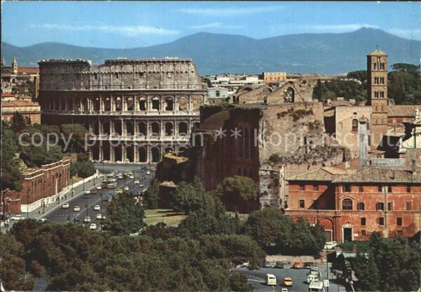Roma Rom Il Colosseo das Kolosseum