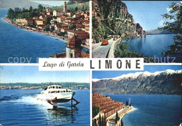 Lago di Garda Limone Schiff