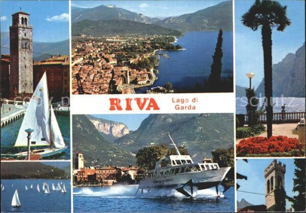 Riva del Garda Gardasee Segelboote