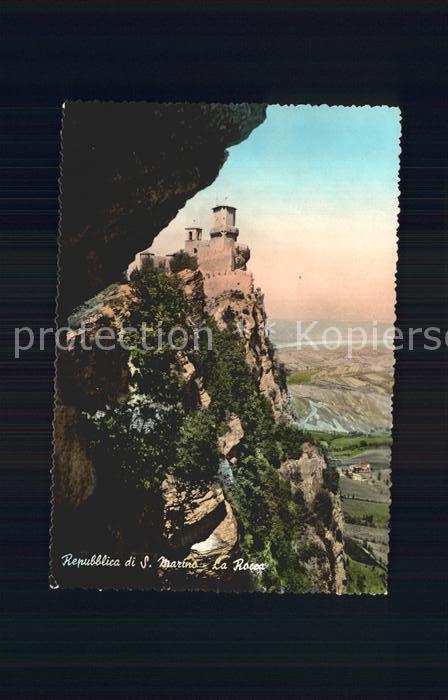 San Marino Repubblica Die Zittadelle La Rocca