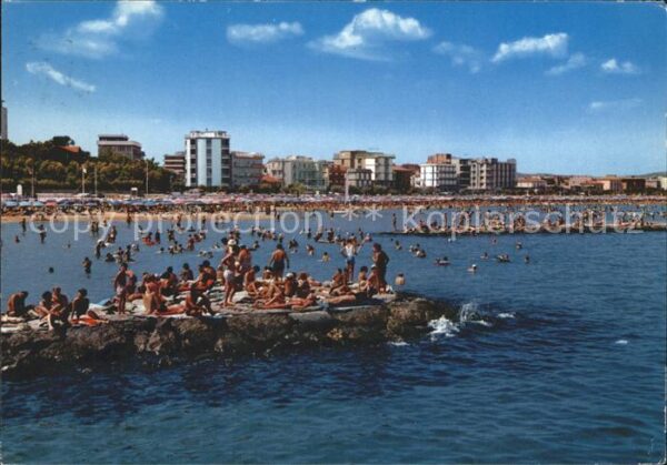 Cattolica Rimini Alberghi e spiaggia Hotels und Strand