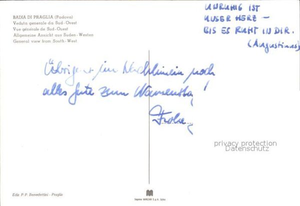 Badia di Praglia Veduta generale Sud- Ovest – Bild 2