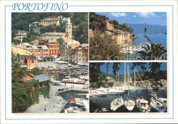 Portofino Liguria Riviera Ligure Segelschiffe