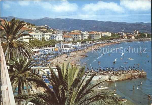 Diano Marina la spiaggia der Strand