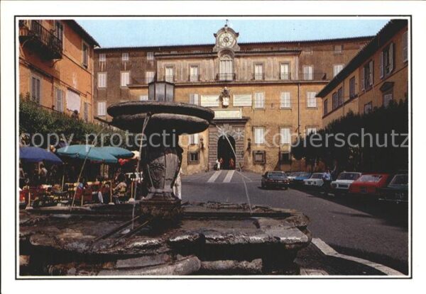 Roma Rom Castelgandolfo piazza della Liberta Pal