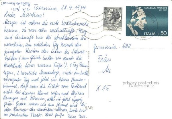 Taormina Sizilien Teilansichten – Bild 2