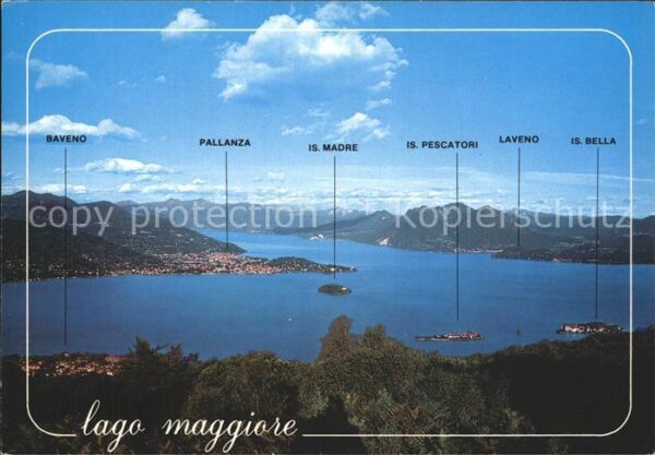 Lago Maggiore Baveno Pallanza Is. Madre Is. Pescatori
