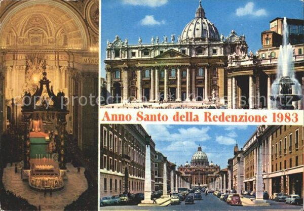 Gaeta Anno Santo della Redenzione 1983 chiese