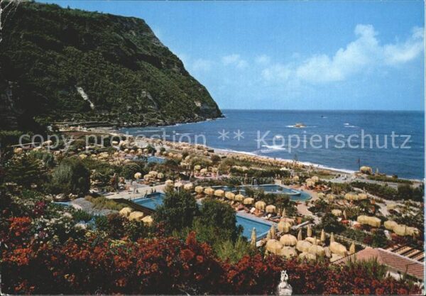 Ischia isola Forio giardini Terme Poseidon