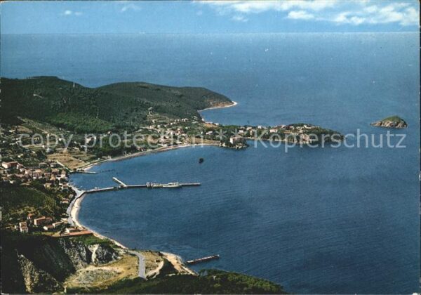 Cavo Isola d Elba Flugaufnahme