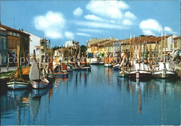 Riviera Adriatica porto canale Kanal Hafen Segelboote vel