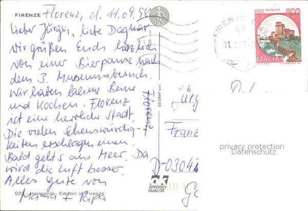 Firenze Florenz Teilansichten – Bild 2
