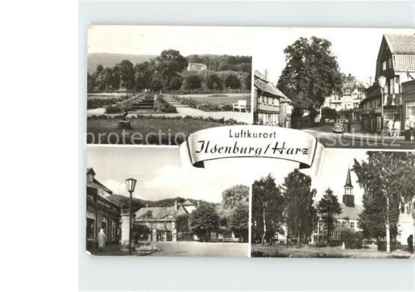 Ilsenburg Harz Friedenspark Thälmannstrasse Markt Goet