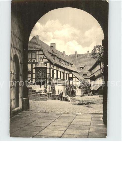 Wartburg Eisenach Die Wartburg Hof