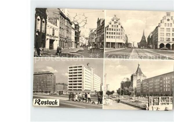 Rostock Kröpeliner Strasse Haus Sonne und Stein